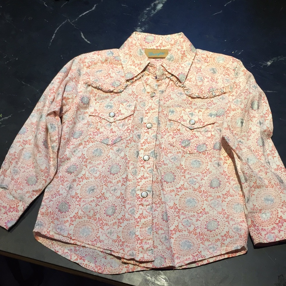 XXS/2 Wrangler shirt girls
